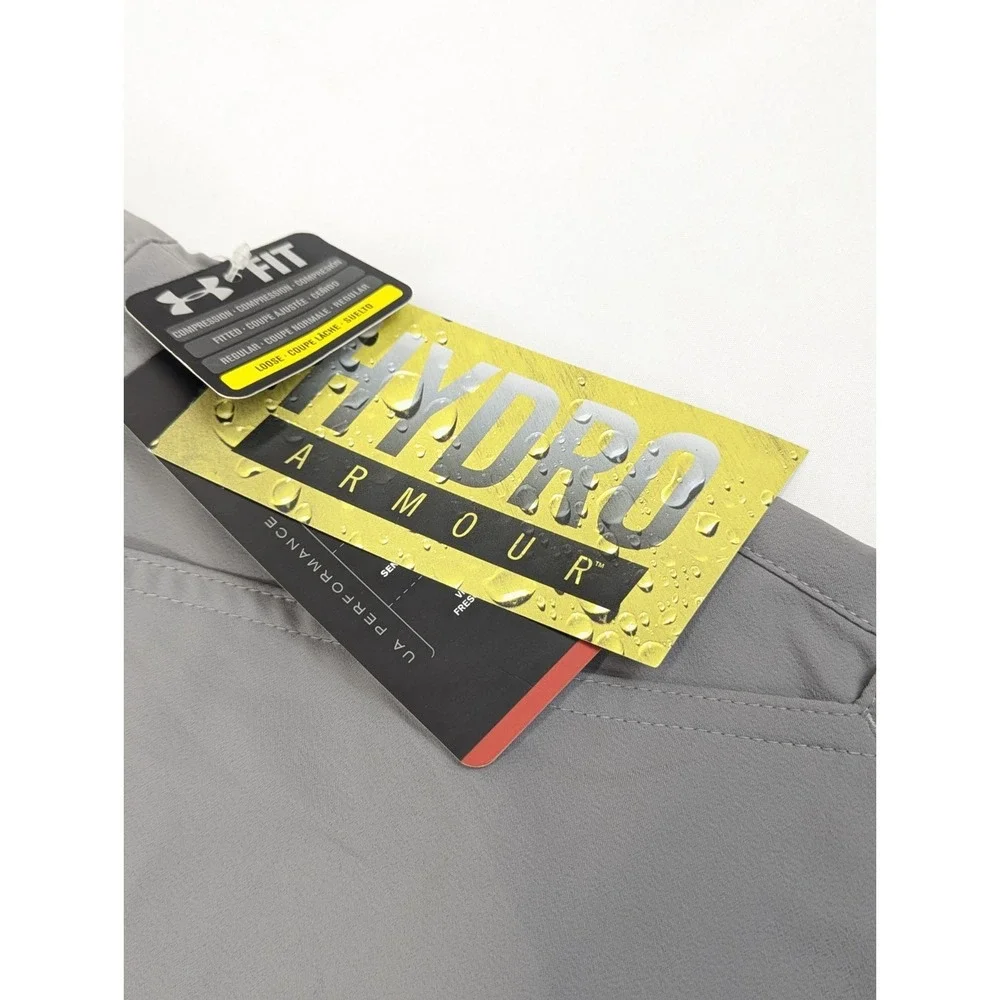 Gray Chino Hydro Performance Stretch Golf